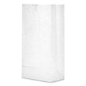 General Grocery Paper Bags, #8 Size, 6.13" x 4.17" x 12.44", White, 500/Bundle (GW8500)