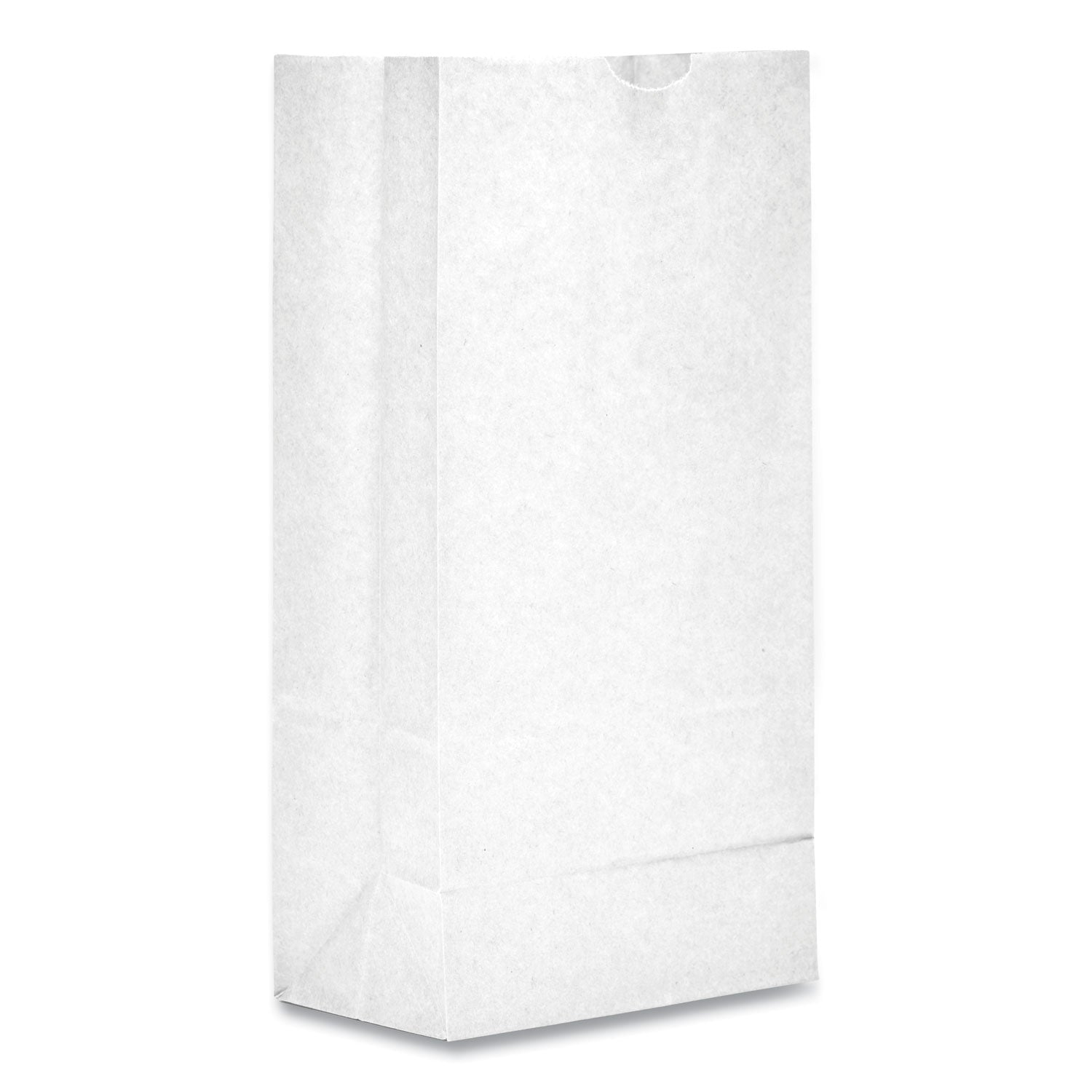 General Grocery Paper Bags, #8 Size, 6.13" x 4.17" x 12.44", White, 500/Bundle (GW8500)