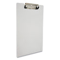 Saunders Acrylic Clipboard, 0.5" Clip Capacity, Holds 8.5 x 11 Sheets, Clear (21565)