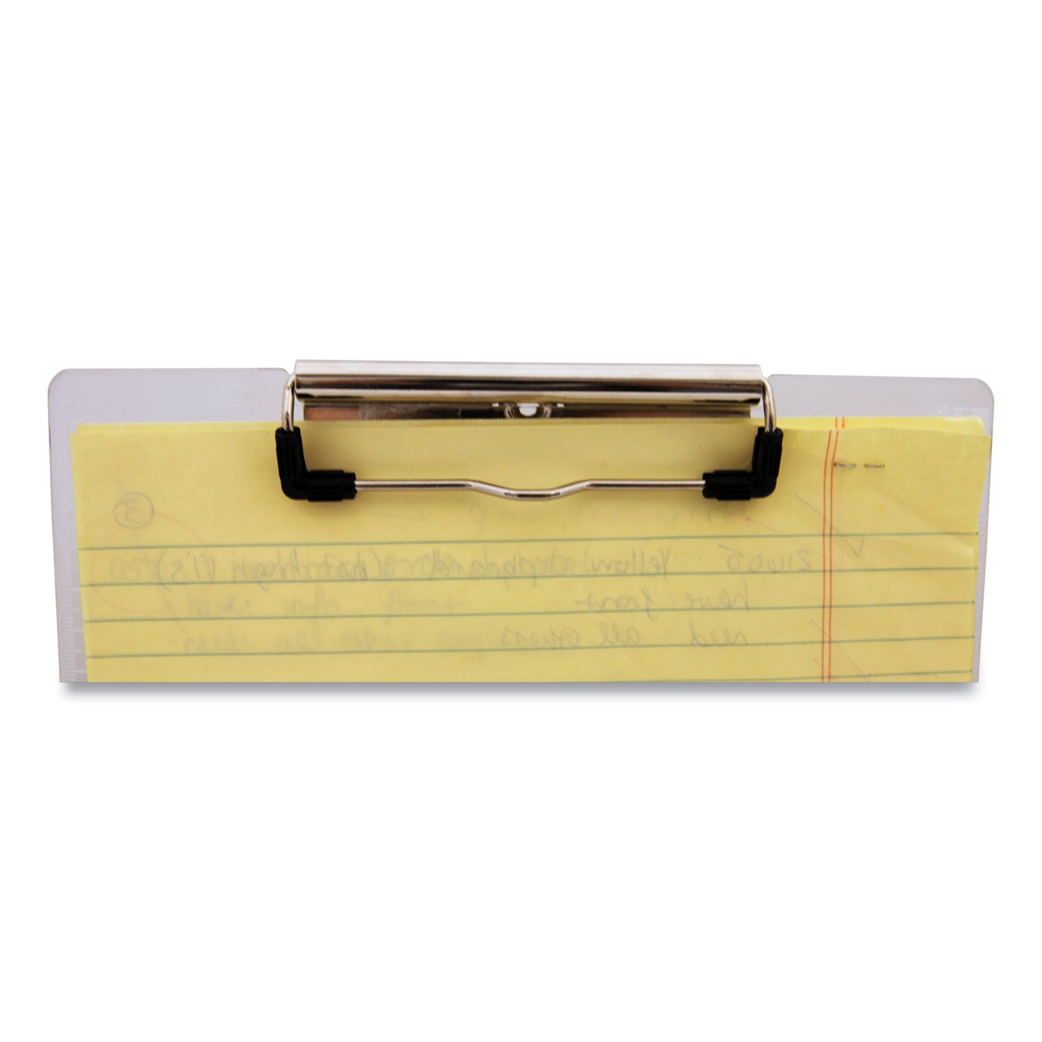 Saunders Acrylic Clipboard, 0.5" Clip Capacity, Holds 8.5 x 11 Sheets, Clear (21565)