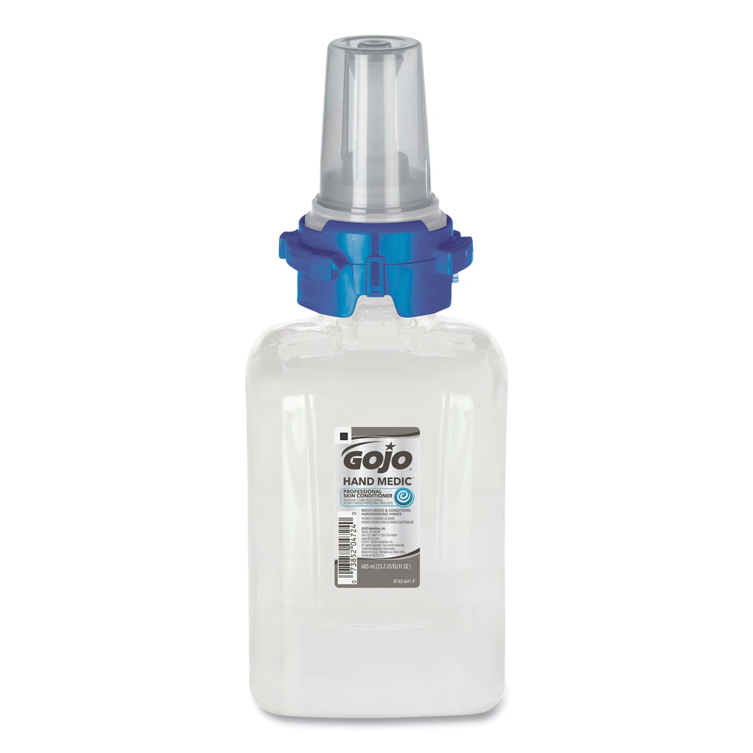 GOJO HAND MEDIC Professional Skin Conditioner, 685 mL Refill, 4/Carton (874504)