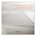 Deflecto Antimicrobial Chair Mat, Rectangular, 48 x 36, Clear (CM2E112AM)