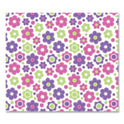 Deflecto FashionMat Chair Mat, Rectangular, 35 x 40, Daisies (CM3540LD)