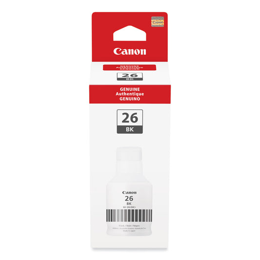 Canon 4409C001 (GI-26) Ink, 6,000 Page-Yield, Black