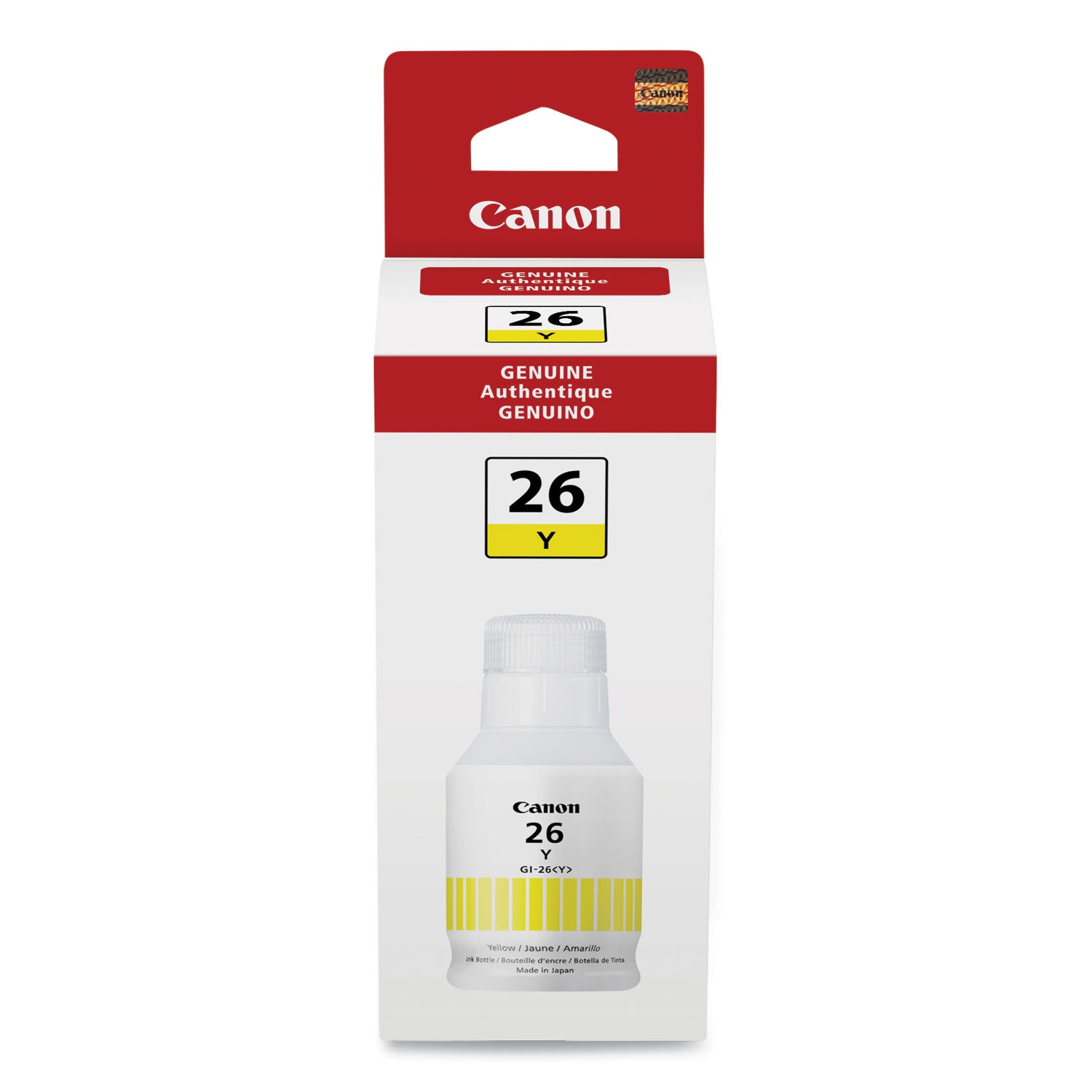 Canon 4423C001 (GI-26) Ink, 14,000 Page-Yield, Yellow