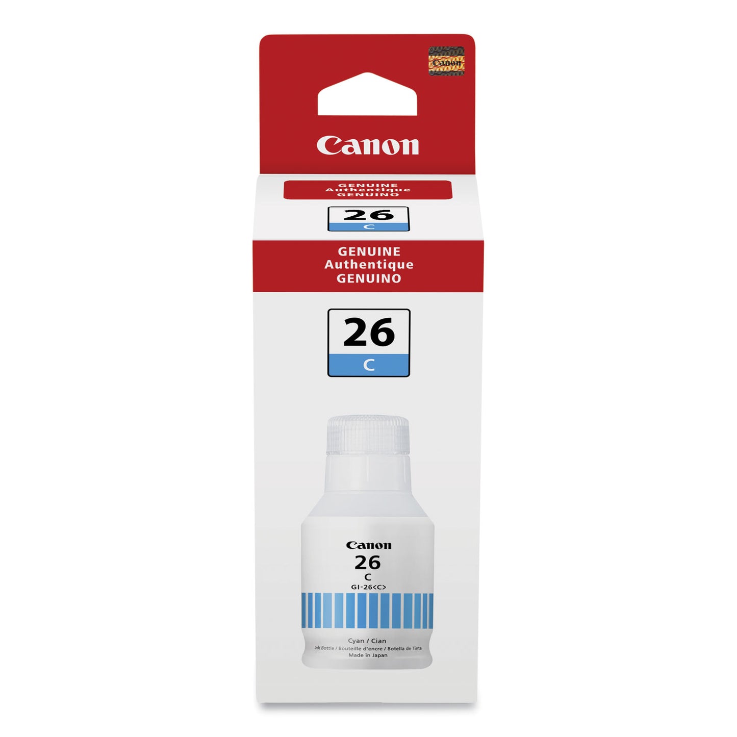 Canon 4421C001 (GI-26) Ink, 14,000 Page-Yield, Cyan