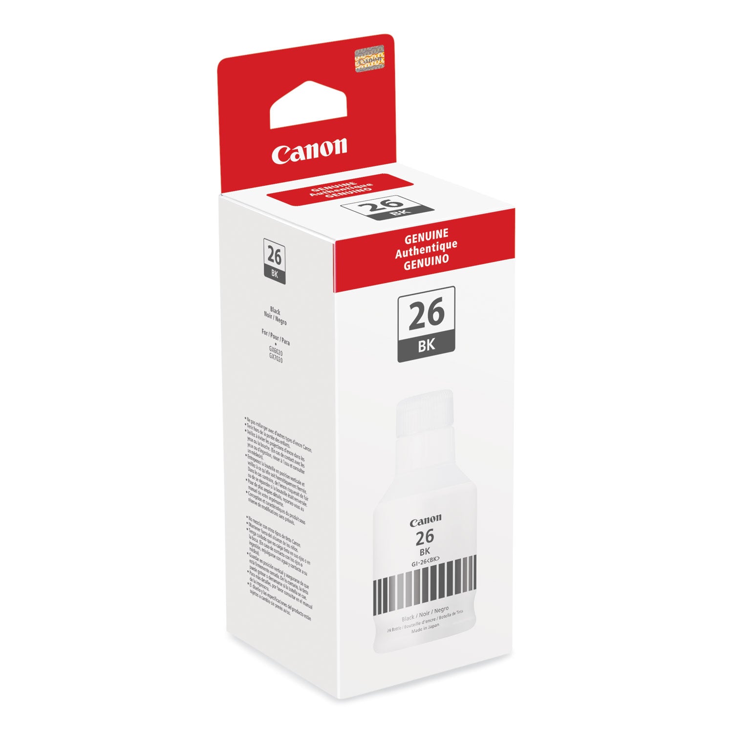 Canon 4409C001 (GI-26) Ink, 6,000 Page-Yield, Black