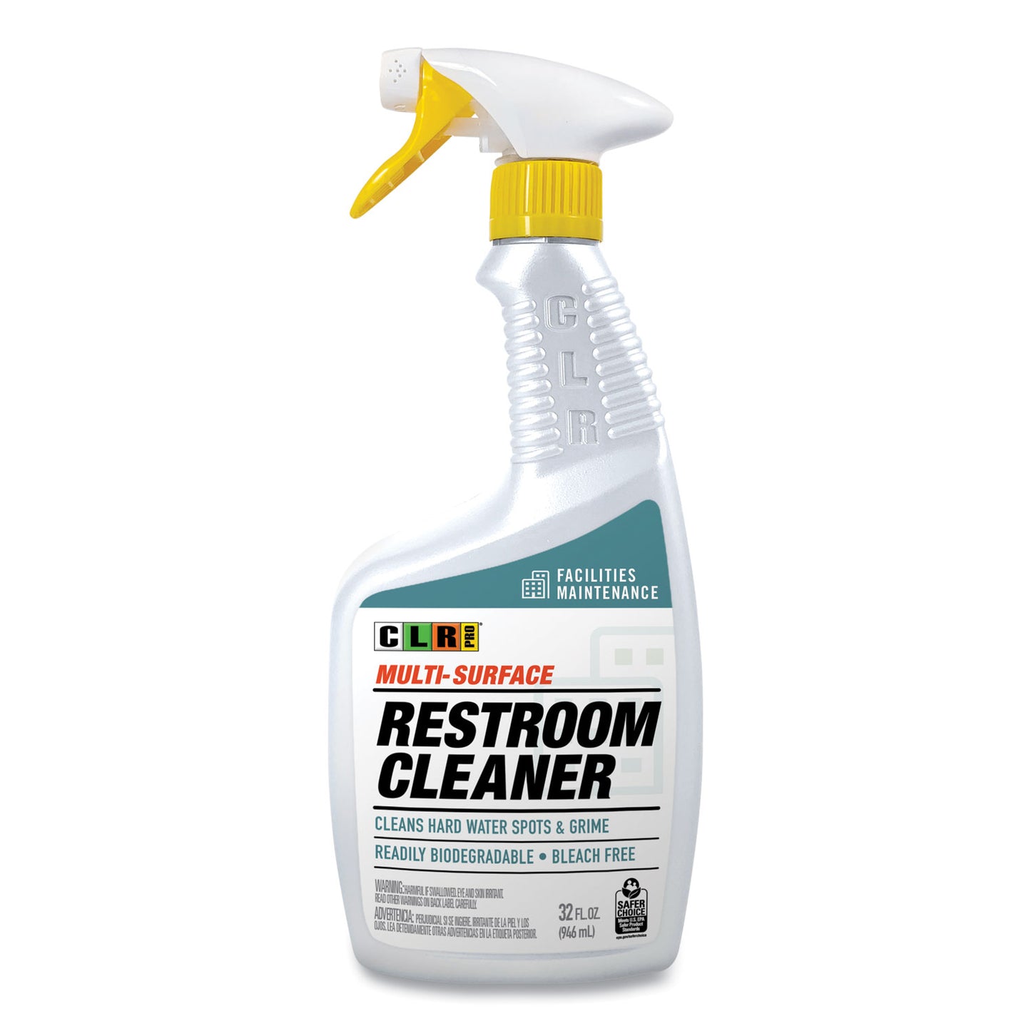 CLR PRO Restroom Cleaner, 32 oz Pump Spray (FMRC326PROEA)