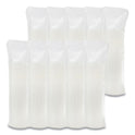 Dart Plastic Lids, Fits 12 oz to 24 oz Hot/Cold Foam Cups, Straw-Slot Lid, White, 100/Pack, 10 Packs/Carton (16SL)