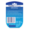 Vaseline Lip Therapy, Original, 0.25 oz, Plastic Flip-Top Container (20677EA)