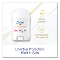 Dove Invisible Solid Antiperspirant Deodorant, Floral Scent, 0.5 oz, 36/Carton (66801CT)