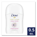 Dove Invisible Solid Antiperspirant Deodorant, Floral Scent, 0.5 oz (66801EA)