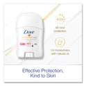 Dove Invisible Solid Antiperspirant Deodorant, Floral Scent, 0.5 oz (66801EA)