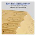 Avery Round Labels, Inkjet Printers, 2" dia, Gold, 12/Sheet, 8 Sheets/Pack (22831)