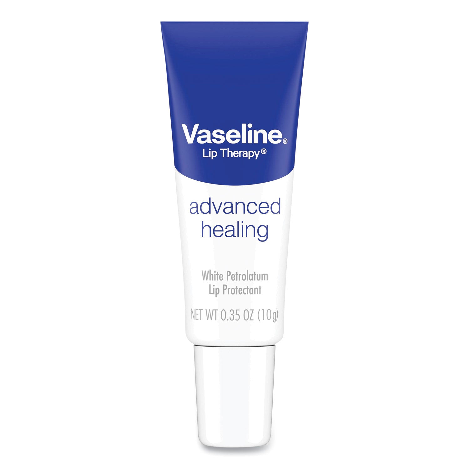 Vaseline Lip Therapy Advanced Lip Balm, Original, 0.35 oz Tube (75000EA)