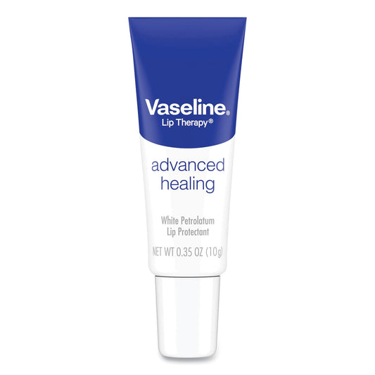 Vaseline Lip Therapy Advanced Lip Balm, Original, 0.35 oz Tube (75000EA)