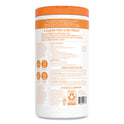 Seventh Generation Botanical Disinfecting Wipes, 7 x 8, Lemongrass Citrus, 70 Count, 6/Carton (22813CT)
