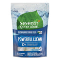 Seventh Generation Natural Automatic Dishwasher Detergent Packs, Free and Clear, 45 Powder Packets/Box (45180EA)