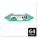 Seventh Generation Free and Clear Baby Wipes, 7 x 7, Unscented, White, 64/Flip Top Pack, 12 Packs/Carton (34208CT)