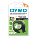 DYMO LetraTag Paper Label Tape Cassettes, 0.5 - 15 Pack