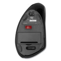 Adesso iMouse E10 Wireless Vertical Ergonomic USB Mouse, 2.4 GHz Frequency/33 ft Wireless Range, Right Hand Use, Black