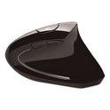 Adesso iMouse E10 Wireless Vertical Ergonomic USB Mouse, 2.4 GHz Frequency/33 ft Wireless Range, Right Hand Use, Black