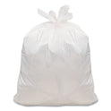 Handi-Bag Super Value Pack Can Liners, 8 gal, 0.6 mil, 22" x 24", White, 130/Box (HAB6FW130)