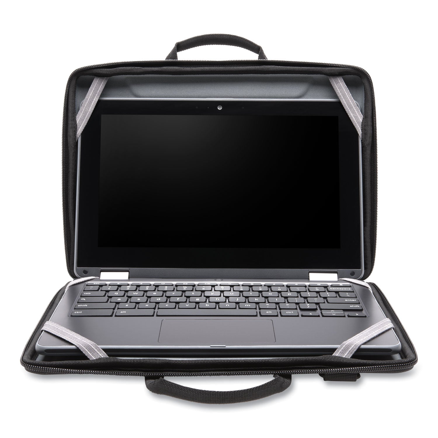 Kensington LS520 Stay-On Case for Chromebooks and Laptops, Fits Devices Up to 11.6", EVA/Water-Resistant, 13.2 x 1.6 x 9.3, Black (60854)