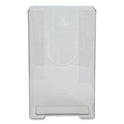 San Jamar Clear Plexiglas Disposable Glove Dispenser, 1-Box, Plexiglas, Clear, 5.5 x 3.75 x 10 (G0803)