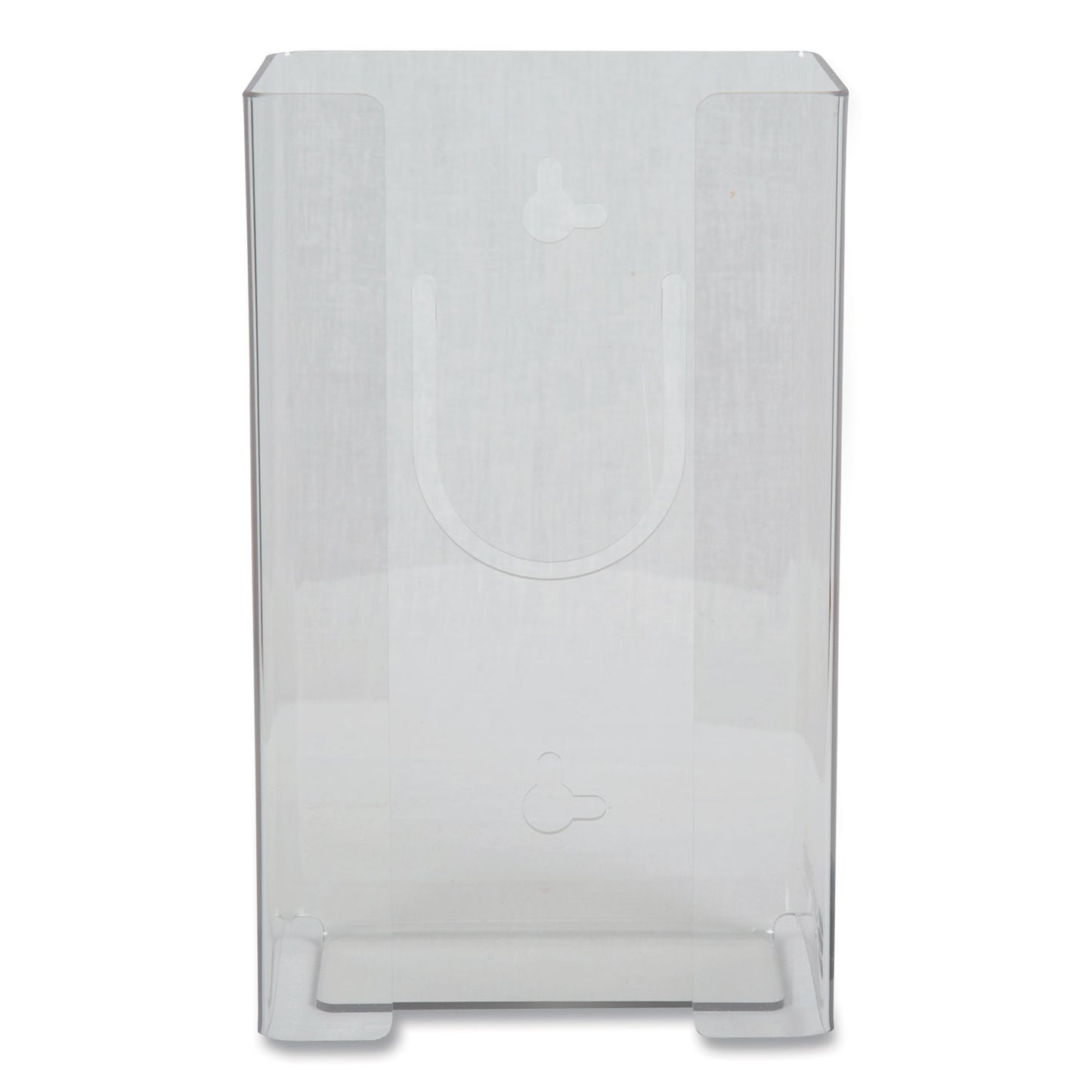 San Jamar Clear Plexiglas Disposable Glove Dispenser, 1-Box, Plexiglas, Clear, 5.5 x 3.75 x 10 (G0803)