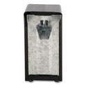 San Jamar Tabletop Napkin Dispenser, Tall Fold, 3.75 x 4 x 7.5, Capacity: 150, Black (H900BK)