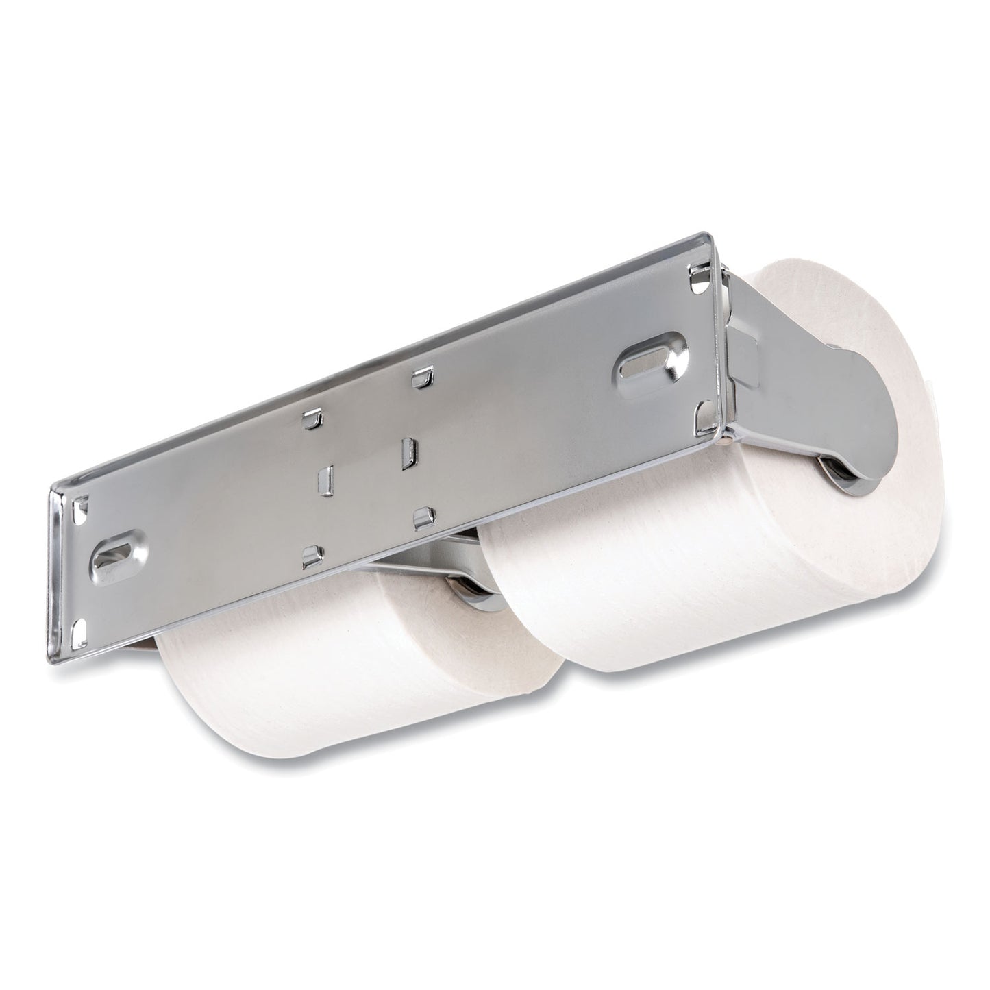 San Jamar Locking Toilet Tissue Dispenser, 12.38 x 4.5 x 2.75, Chrome (R260XC)