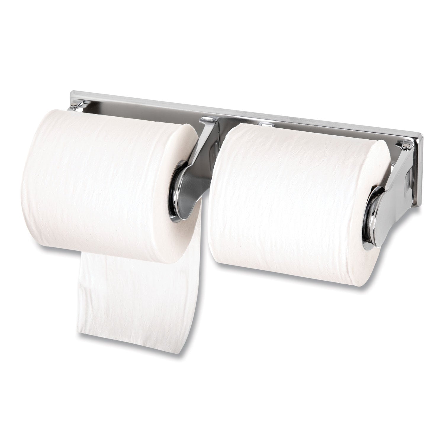 San Jamar Locking Toilet Tissue Dispenser, 12.38 x 4.5 x 2.75, Chrome (R260XC)