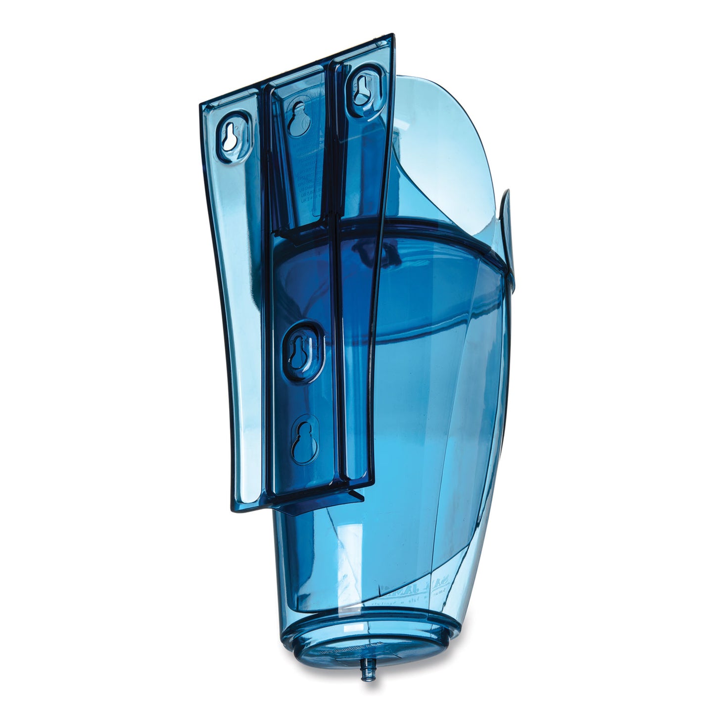 San Jamar Saf-T-Scoop and Guardian System for Ice Machines, 64-86 oz, Transparent Blue (SI9000)