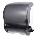 San Jamar Element Lever Roll Towel Dispenser, Classic, 12.5 x 8.5 x 12.75, Black Pearl (T950TBK)