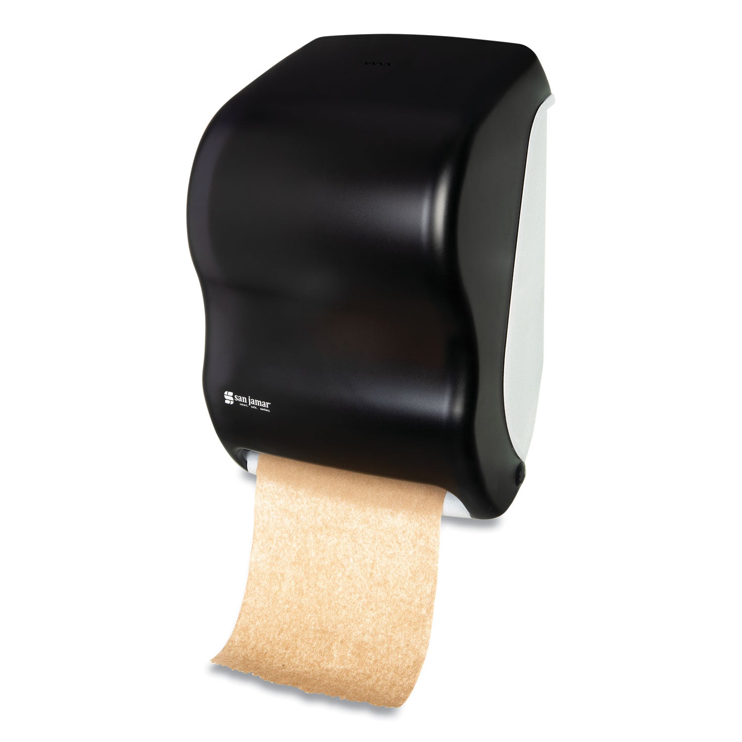 San Jamar Tear-N-Dry Touchless Roll Towel Dispenser, 11.75 x 9 x 15.5, Black Pearl (T1300TBK)