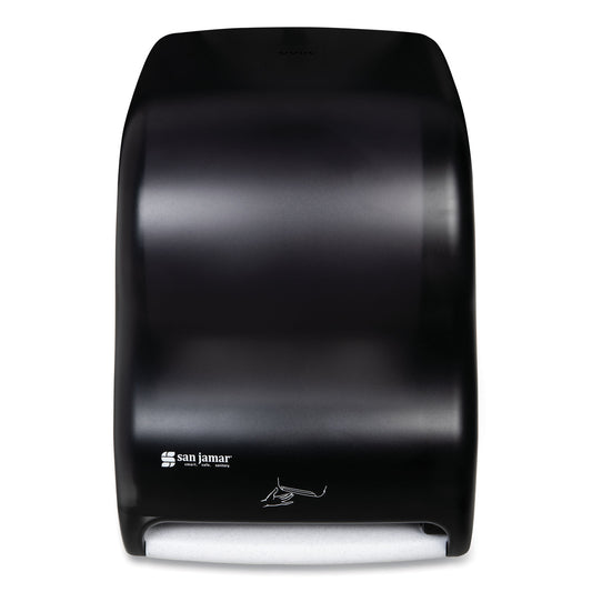 San Jamar Smart System with iQ Sensor Towel Dispenser, 11.75 x 9 x 15.5, Black Pearl (T1400TBK)