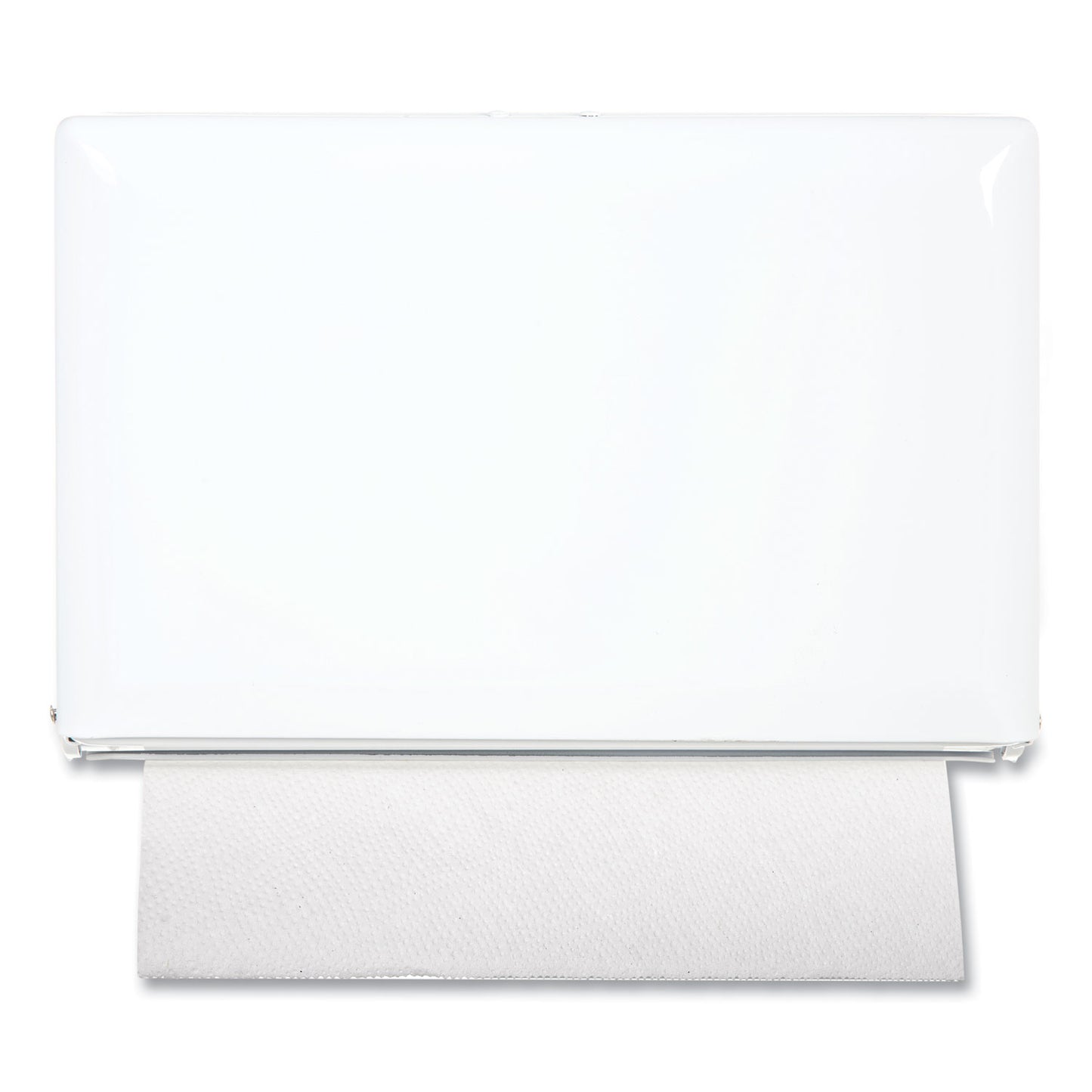 San Jamar Singlefold Paper Towel Dispenser, 10.75 x 6 x 7.5, White (T1800WH)