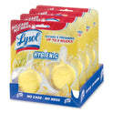 LYSOL Brand Hygienic Automatic Toilet Bowl Cleaner, Lemon Breeze, 2/Pack (83723)