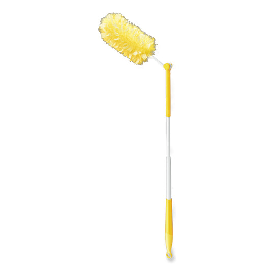 Swiffer Heavy Duty Dusters with Extendable Handle, Plastic Handle Extends to 3 ft, 1 Handle and 3 Dusters/Kit, 6 Kits/Carton (82074CT)