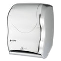 San Jamar Smart System with iQ Sensor Towel Dispenser, 16.5 x 9.75 x 12, Silver (T1470SS)