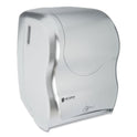 San Jamar Smart System with iQ Sensor Towel Dispenser, 16.5 x 9.75 x 12, Silver (T1470SS)