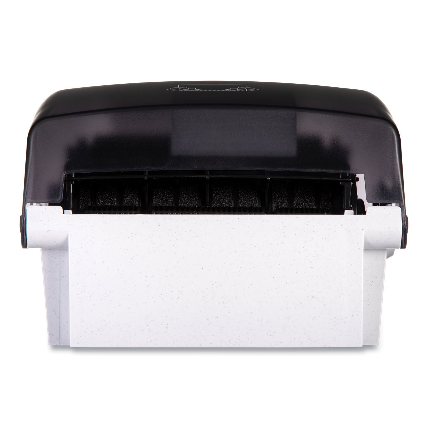 San Jamar Simplicity Mechanical Roll Towel Dispenser, 15.25 x 13 x 10.25, Black (T7400TBK)