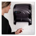 San Jamar Tear-N-Dry Essence Touchless Towel Dispenser, 11.75 x 9.13 x 14.44, Black Pearl (T8090TBK)