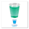 Boardwalk Translucent Plastic Cold Cups, 12 oz, Polypropylene, 50 Cups/Sleeve, 20 Sleeves/Carton (TRANSCUP12CT)