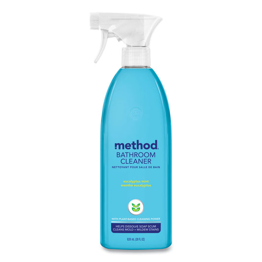 Method Tub and Tile Bathroom, Eucalyptus Mint, 28 oz Spray Bottle (00008)