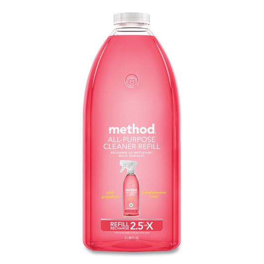 Method All Surface Cleaner, Grapefruit Scent, 68 oz Plastic Bottle (01468EA)