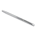 Apollo Slimline Pen-Size Pocket Pointer with Clip, Extends to 24.5", Silver (18001)