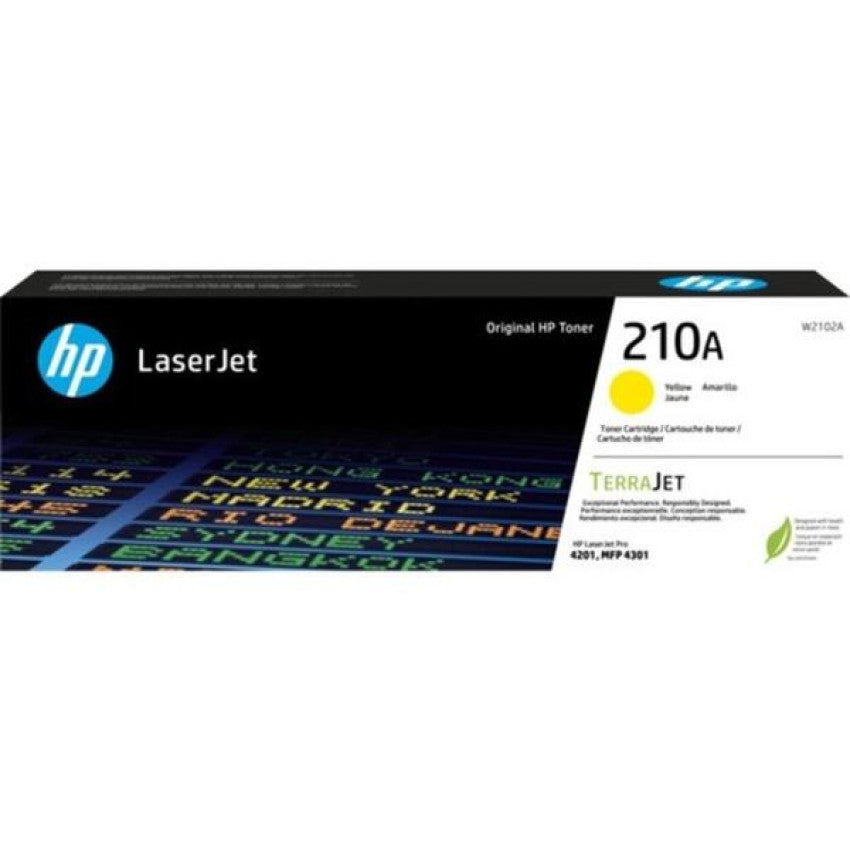 HP 210a Yellow Original Laserjet Toner (W2102A)