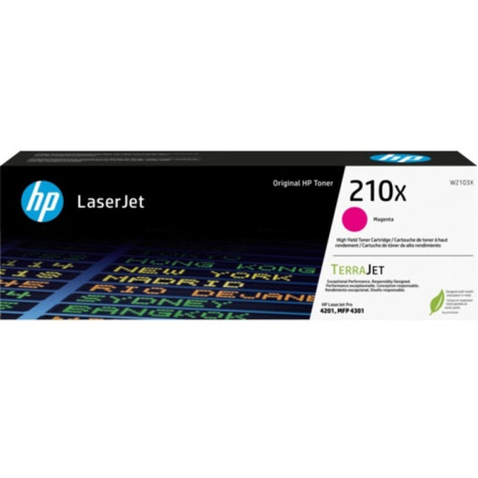 HP 210x Xl Magenta Original Laserjet Toner (W2103X)